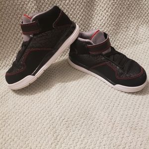 Black Jordan sneakers